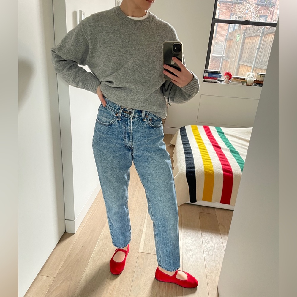 Jordache Blue Straight Leg Jeans Timeless Fit